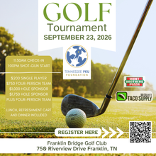 Load image into Gallery viewer, 13th Annual Tennessee PKU Foundation Golf Tournament - Hole Sponsor + Foursome
